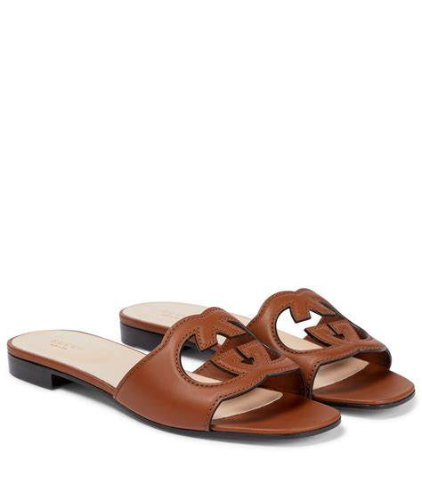 gucci interlocking g cut out sandals|interlocking g cutout sandals.